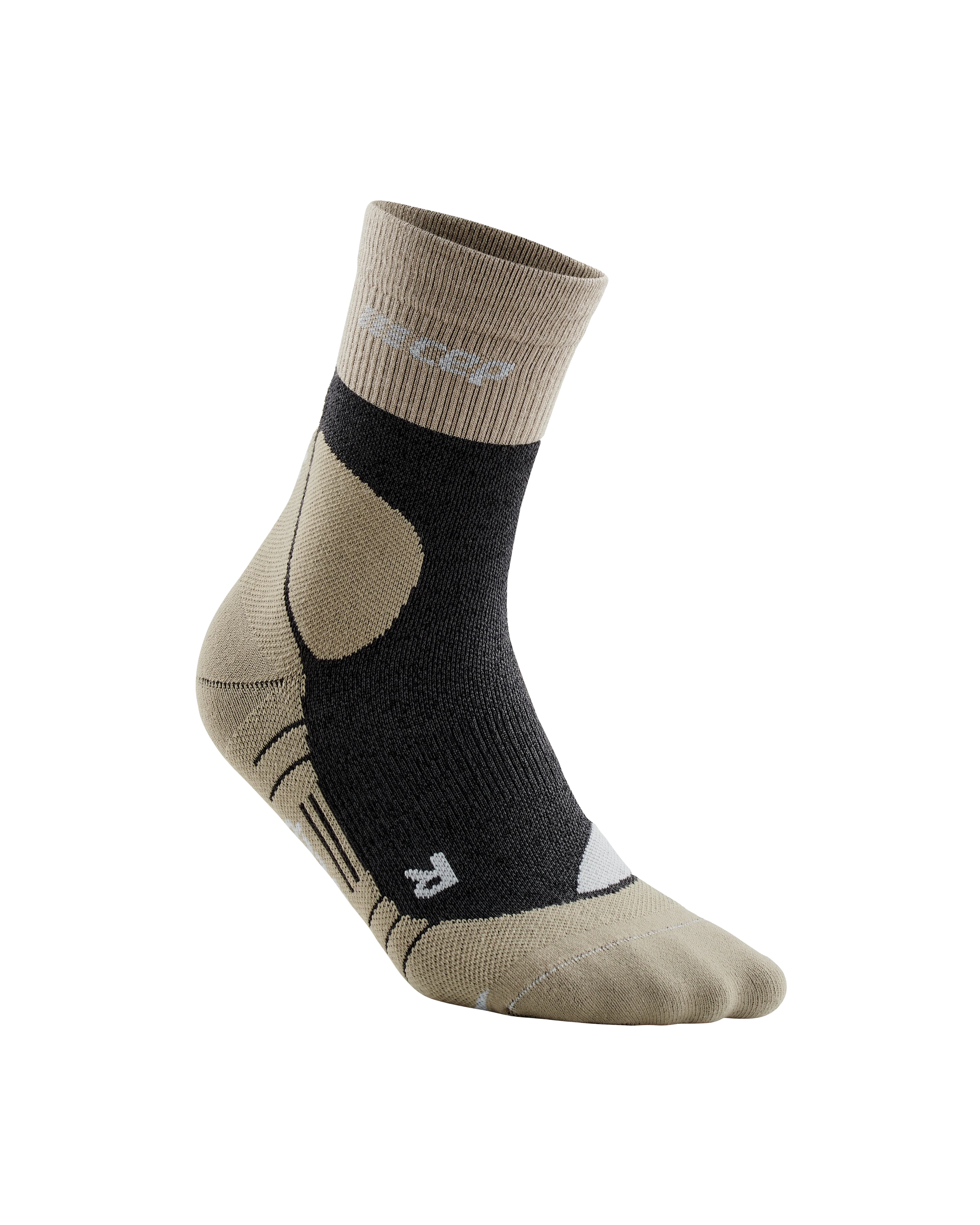 Hiking Merino Mid Cut Compression Socks, Men