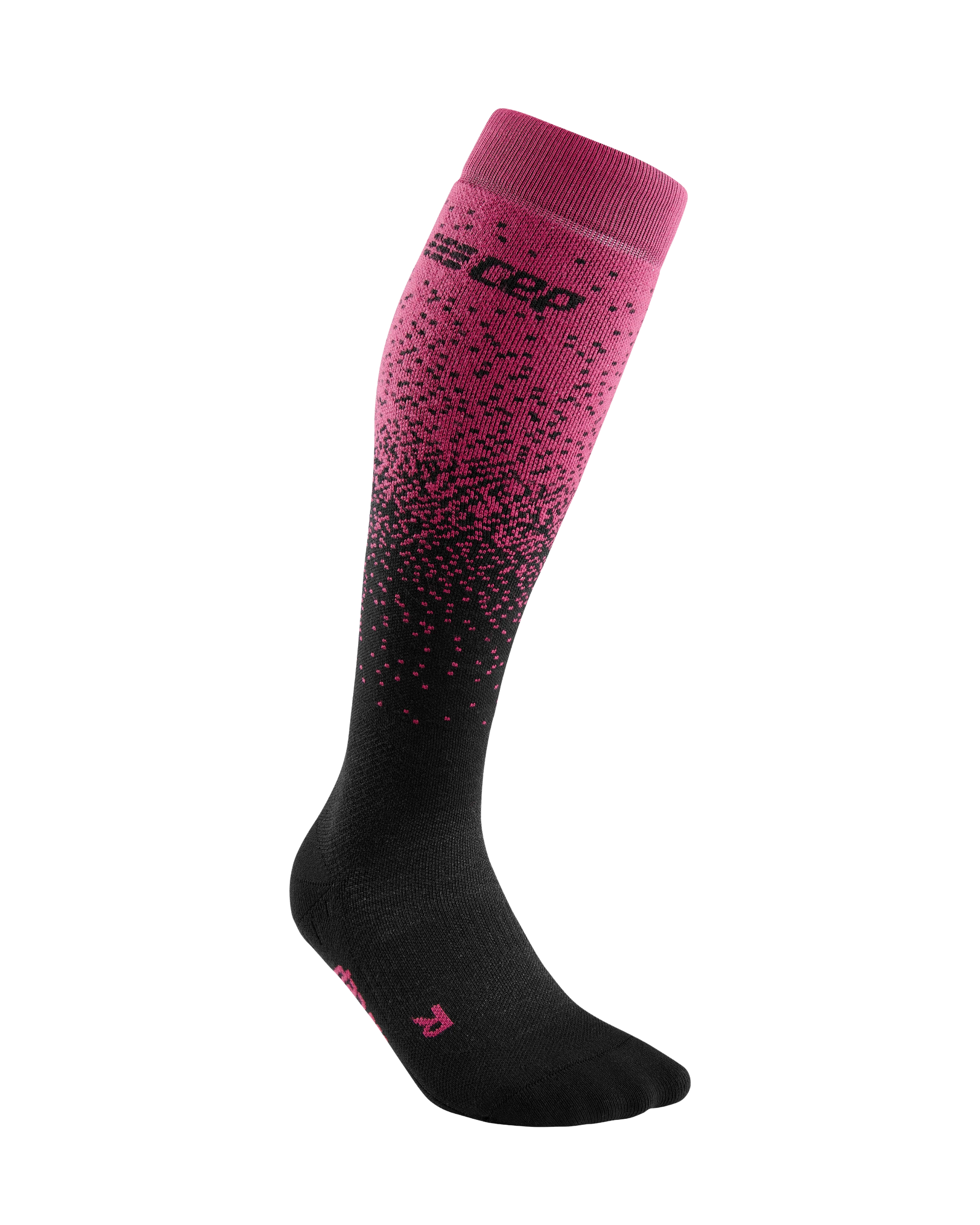 Ski Snowfall Tall Compression Socks, Women