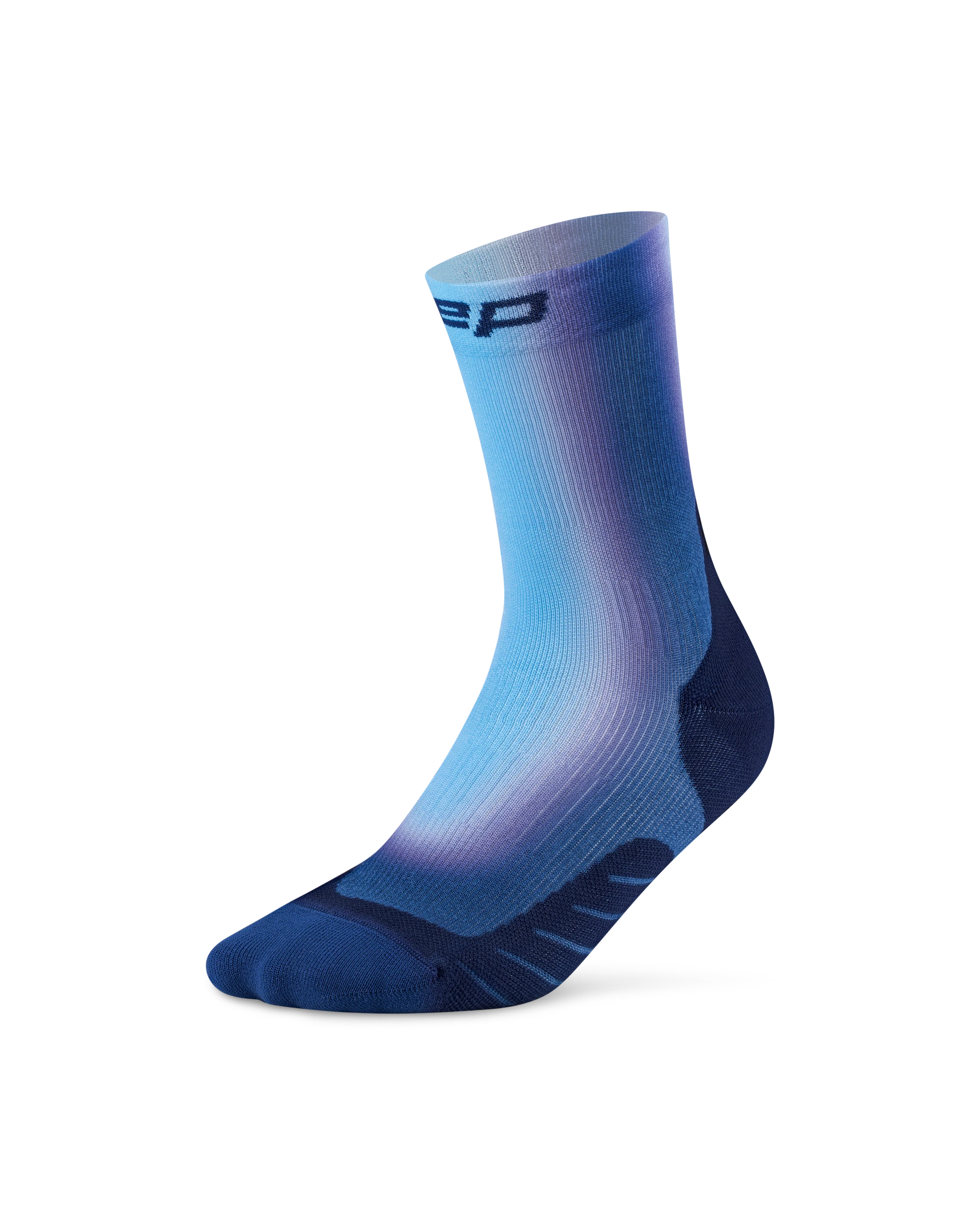 Core Run Gradient Mid Cut Compression Socks