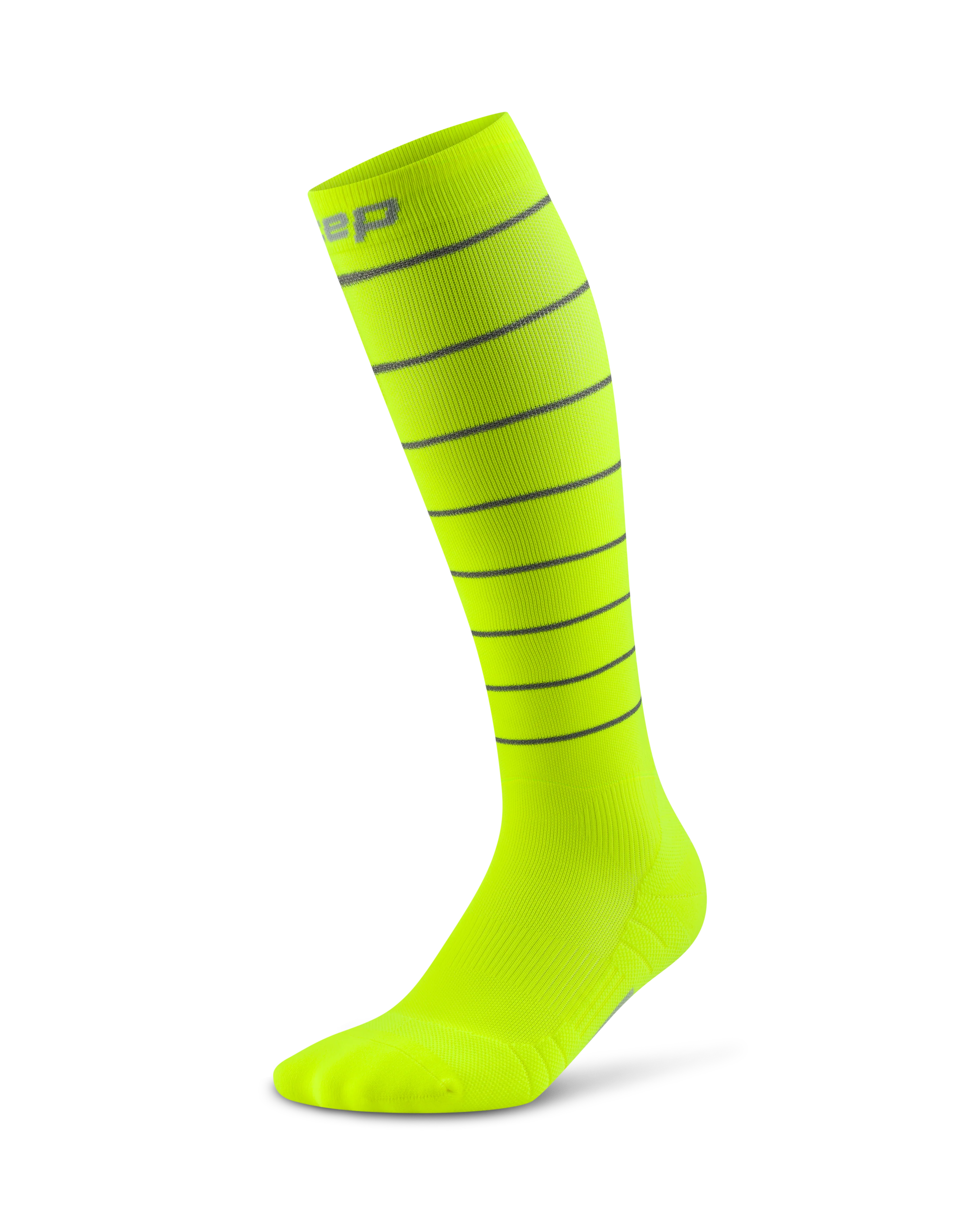 Pro Run Reflective Tall Compression Socks, Women